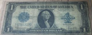 1923 One Dollar Silver Certificate photo