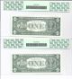 Silver Certificates 1957a Fr1620 4 Consec N - A - Gem - 67 Ppq 7936 - 7939 Small Size Notes photo 4