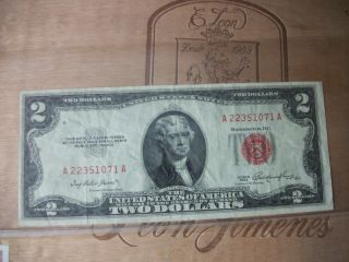 1953 Two Dollar United States Note photo