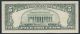 $5 1988 - A=frn=rare=offset That Is Misaligned=rare=back On Front=pcgs 40 Ppq Paper Money: US photo 1
