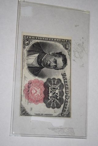 1 Each United States.  10 Cent Note With Red Seal,  Uncirculated photo