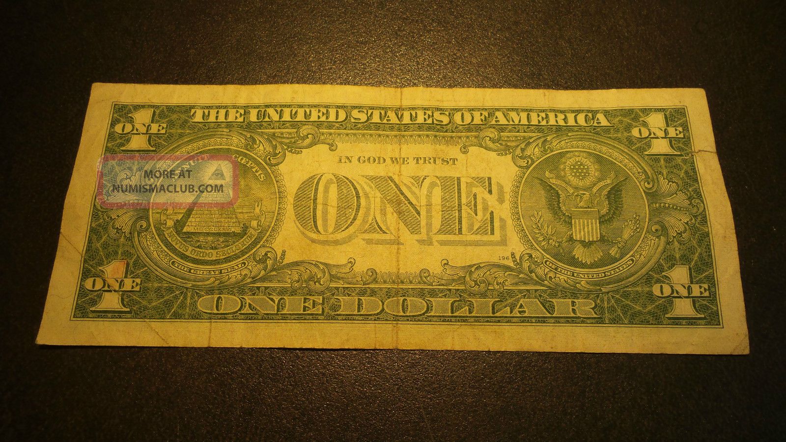 1957 Silver Certificate Blue Seal Usa $1 One Dollar Currency Rare