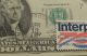 First Day Issue Green Seal Uncirc 2 Dollar Bill W Stamp Bi Centennial Mt Pros Il Paper Money: US photo 1