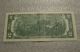 First Day Issue Green Seal Uncirc 2 Dollar Bill W Stamp Bi Centennial Mt Pros Il Paper Money: US photo 4