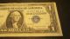 1957 A Silver Certificate Blue Seal Usa $1 One Dollar Currency,  Rare Collect Now Small Size Notes photo 2