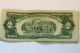 United States Two Dollars Bill Note,  Series Of 1928 G,  Red Seal Small Size Notes photo 2