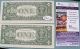 2 Autographed 2009 $1 Bills By Tina Louise Jsa & Dawn Wells From Gilligans Islan Small Size Notes photo 1