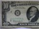 1963a Ten Dollar $10.  00 Federal Reserve B Series Note Small Size Notes photo 2