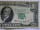 1963a Ten Dollar $10.  00 Federal Reserve B Series Note Small Size Notes photo 3