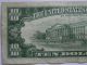 1963a Ten Dollar $10.  00 Federal Reserve B Series Note Small Size Notes photo 4