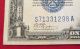 $1 One Dollar 1928a Silver Certificate Funny Back Small Size Notes photo 2