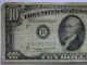 1950c Ten Dollar $10.  00 Federal Reserve B Series Note Small Size Notes photo 2