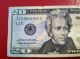 Rare$20.  00 Paper Federal Reserve Note Consecutive 4 Il 49644444c Small Size Notes photo 3