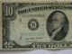 1950b Ten Dollar $10 Federal Reserve B Series Low Serial Note Small Size Notes photo 2