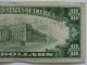 1950b Ten Dollar $10 Federal Reserve B Series Low Serial Note Small Size Notes photo 5
