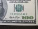 2006 A $100 Us Dollar Radar Bank Note Prefix Kk23544532 C Bill United States Unc Small Size Notes photo 11
