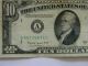 1950c Ten Dollar $10 Federal Reserve A Series Note Small Size Notes photo 2