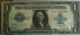 Circulated,  Large Silver Certificate,  One Dollar 1923 Woods & White Large Size Notes photo 1