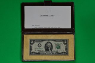 One 1976 Uncirculated First Day Of Public Issue $2.  00 Note photo