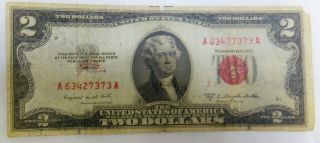 1953 B Series $2 Us Note 