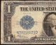 Large 1923 $1 Dollar Bill Silver Certificate Note Us Currency Old Paper Money Large Size Notes photo 2