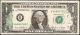 1969 D $1 Dollar Bill Offset Print Error Federal Reserve Note Currency Fr 1907 - G Paper Money: US photo 4