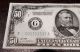 1928 A $50 Federal Reserve Note Chicago G Choice Crisp Uncirculated In Gold Note Small Size Notes photo 3