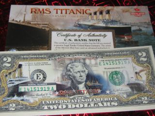 100 Th Anniversary Titanic Ship Whitestar photo