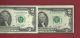 1976 $2.  00 Error - Mis Cut Misalignment - N.  Y.  District Paper Money: US photo 1