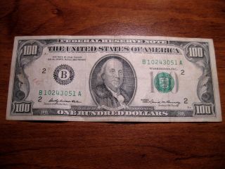 1969 100 Dollar Bill - York photo