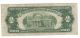 1953 Red Seal $2.  00 Thomas Jefferson Note,  Two Dollar Bill A15869637a Small Size Notes photo 3