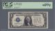 $1 Dollar Bill 1928 Funny Back Silver Certificate Note Fr 1600 Pcgs Gem Unc 66 P Small Size Notes photo 1