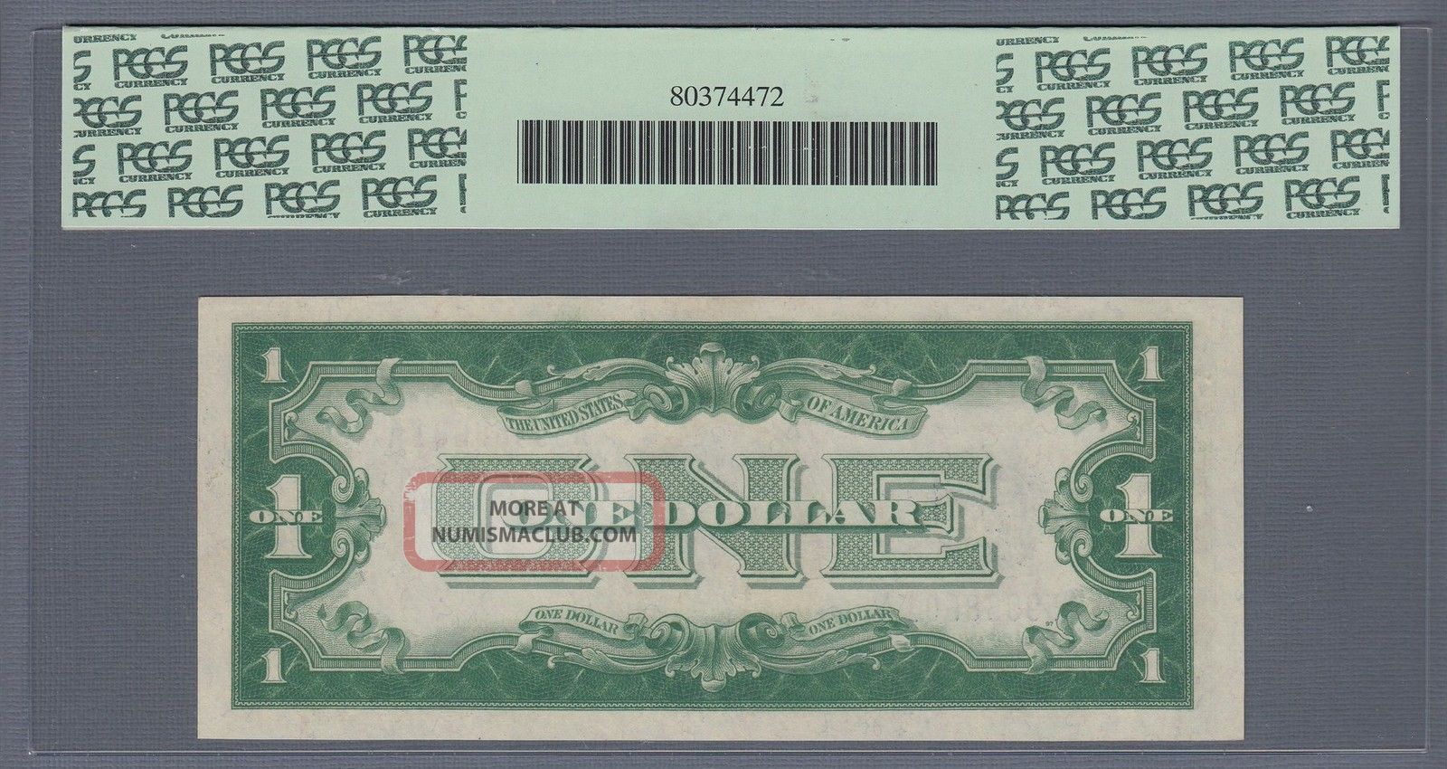 $1 Dollar Bill 1928 Funny Back Silver Certificate Note Fr 1600 Pcgs Gem