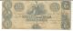 Georgia Augusta Bank Note Obsolete Currency Not Issued $5 Circa 1858 Plate C Paper Money: US photo 1