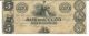 Georgia Augusta Bank Note Obsolete Currency Not Issued $5 Circa 1858 Plate C Paper Money: US photo 2