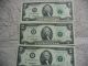 U.  S.  Currency $2.  00 Bill Crisp & 1976 Paper Money: US photo 1