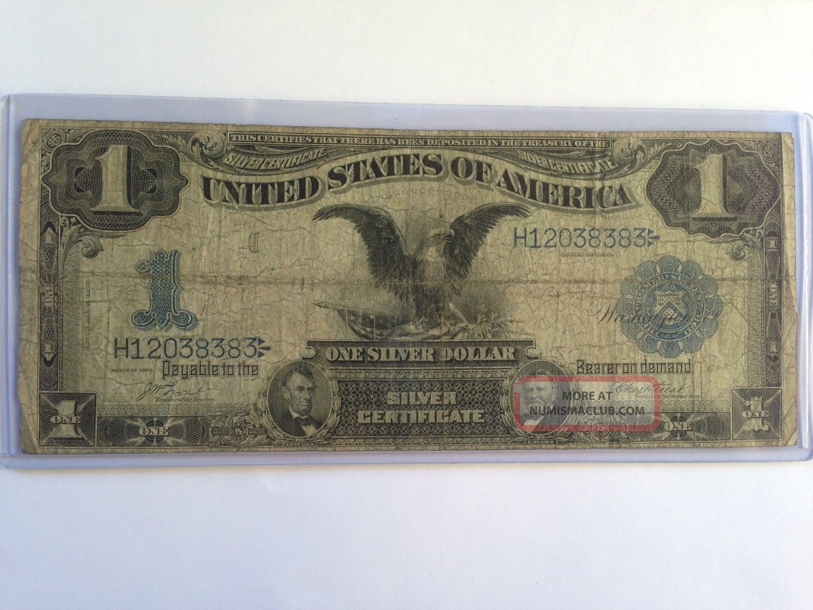 1899 Black Eagle $1 Silver Certificates Fr 227