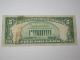 $5 1929 Oneida York Ny National Currency Bank Note Bill Ch 1090 Rare Paper Money: US photo 2