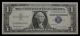 1957 One Dollar Silver Certificate Complete Series Crisp Lightly Circulated Bill Small Size Notes photo 2