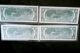 Fancy 2 Dollar Bills (4) Consecutive Serial Numbers.  Uncirculated Series 2009 Small Size Notes photo 2