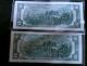 Fancy 2 Dollar Bills (4) Consecutive Serial Numbers.  Uncirculated Series 2009 Small Size Notes photo 5