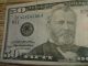 2006 - 50 - Dollar Bill - Rare - Repeter - Sereal 41414146 - Fresh - Cresp Bill Paper Money: US photo 2