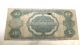 Rare 1891 $10 Silver Certificate “tombstone” Tillman/morgan Small Red Seal. Large Size Notes photo 3