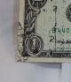 Rare 1994 $1 Federal Reserve Note Front And Back Ink Smear Paper Money: US photo 3
