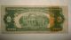 1953 Star Red Seal $2.  00 Bill - United States.  Note - Number 00018639 A Small Size Notes photo 2