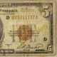 1929 $5 Federal Reserve Bank Of Clevevland National Currency Note Small Size Notes photo 4