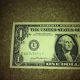 Misaligned Green/black Portion Of Overprint 1981 $1 Error Note Extremely Rare Paper Money: US photo 1