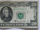1963a Twenty Dollar $20.  00 Federal Reserve B Series Note Small Size Notes photo 3