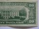 1963a Twenty Dollar $20 Federal Reserve D Series Note Small Size Notes photo 5