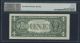 2001 $1.  00 Frn Star Note Boston District A Block Run 1 A00064808 Unc Pmg Gem66 Small Size Notes photo 1